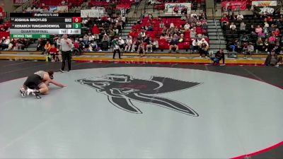 157 lbs Quarterfinal - Joshua Broyles, Baker University vs Xerarch Tungjaroenkul, University Of Central Missouri