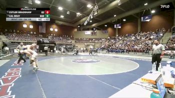 2A 138 lbs Quarterfinal - Cal Bray, Millard vs Cutler Bradshaw, Beaver