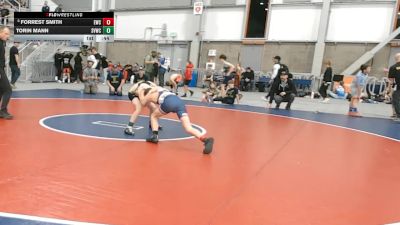 98 lbs Cons. Quarters - Torin Mann, Silver Valley Wrestling Club vs Forrest Smith, Ellensburg Wrestling Club