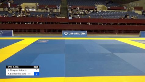 Kimberly Morgan Knipe vs Katelyn Elizabeth Cuthbert 2024 Pan IBJJF Jiu-Jitsu No-Gi Championship