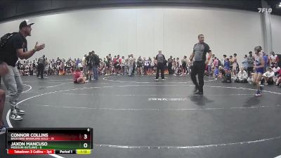 78 lbs Finals (2 Team) - Connor Collins, Backyard Brawlers Gold vs Jaxon Mancuso, Missouri Outlaws