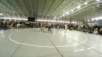 83 lbs Quarterfinal - Bronx Harris, Iron County Wrestling Academy vs Hyrum Miller, Shootbox Wrestling Club