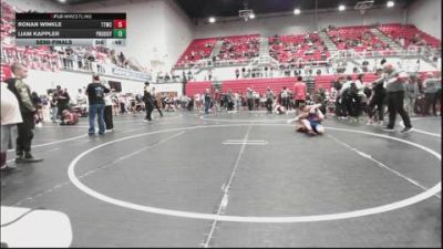 43 lbs Rr Rnd 3 - Olivia Hawes, Cowboy Wrestling Club vs Blaire Boyd, Standfast