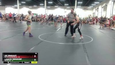 96 lbs Round 1 (4 Team) - Jay Ringulet, Quaker Nation Black vs Landon Mersdorf, Savage WA