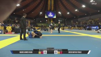 Mahdi Ahmed Khan vs Diego Matias Fraile 2026 IBJJF European NoGi