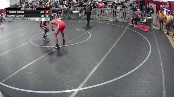 120 lbs Cons. Round 2 - Favian Garcia, Liberty vs Reece Dixon, Arbor View
