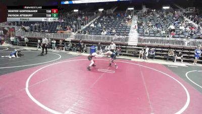 106 lbs Final - Hunter Gortemaker, Team Braves WC vs Payson Attebury, Team Grand Valley Elite