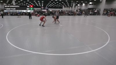 175 lbs Cons. Sub-rd Of 16 - Crew Tyler, Michigan vs Micah Spinazzola, Victory Elite Wrestling