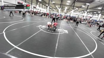 144 lbs Quarterfinal - Alex Hernandez, Evwc vs Tristan Gauvin, Bear Cave