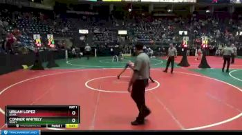 84 lbs Semifinal - Conner Whitely, WSW1 vs Urijah Lopez, BTWA