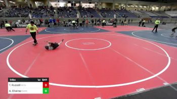 54 lbs Rr Rnd 2 - Tate Russell, ReZults Wrestling vs Ayzen Chairez, Dumas WC