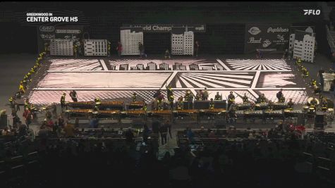 Center Grove HS "Greenwood IN" at 2025 WGI Percussion/Winds World Championships