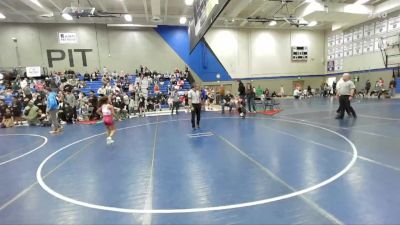 72 lbs Semifinal - Jayna Whitford, Team Pride Academy vs Teaghan Anderson, Grantsville Wrestling Club
