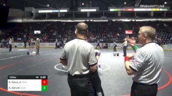 126 lbs Semifinal - Abel Nava Jr, Granger vs Ayden Garver, Newberg