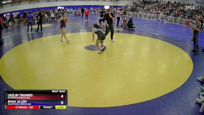 135 lbs Quarterfinal - Jazlin Tavares, HotShots Wrestling vs Ehva Allen, Scappoose Wrestling