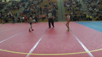 60 lbs Champ. Round 2 - Gabriel Jasso, No Nonsense Wrestling vs Breilee Spykerboer, Adrian