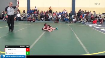 70 lbs Quarterfinal - Lincoln Schulz, Summit Wrestling Academy vs Rett Huerta, Pinnacle Wrestling Club