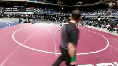 6A 165 lbs Cons. Round 2 - Keagan Justus, Prosper vs Cohen Beacom, Buda Johnson