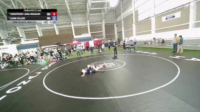 165 lbs 3rd Place Match - Jonathon Lara-Inagaki, Empire Wrestling Club vs Liam Eller, Sanderson Wrestling Academy