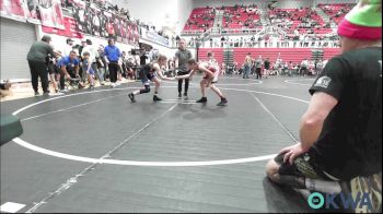 96 lbs Rr Rnd 3 - Riley Williamson, Redskins Wrestling Club vs Taytum Welchel, Harrah Little League Wrestling