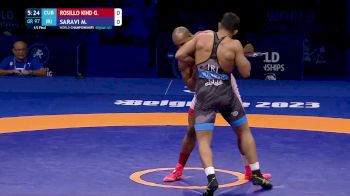 97 kg 1/2 Final - Gabriel Alejandro Rosillo Kindelan, Cuba vs Mohammadhadi Abdollah Saravi, Iran