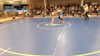 170 lbs Round 3 - Alexa Jacobsen, Kearney vs Sophia Kane, Norton Community HS