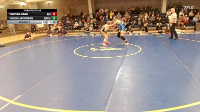 170 lbs Round 3 - Alexa Jacobsen, Kearney vs Sophia Kane, Norton Community HS