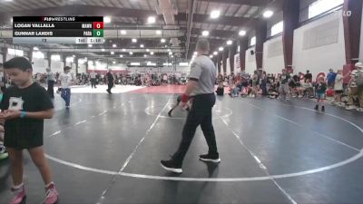 72 lbs Cross Bracket (8 Team) - Logan Vallalla, Mat Assassins White vs Gunnar Landis, Parabellum MS