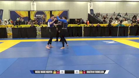 Shastin M Thorkelson vs Nicole Marie Nguyen 2024 World IBJJF Jiu-Jitsu No-Gi Championship