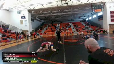 70 lbs 3rd Place Match - Paele Rapp, Powell Wrestling Club vs Aksel Polson, Thermopolis Wrestling Club