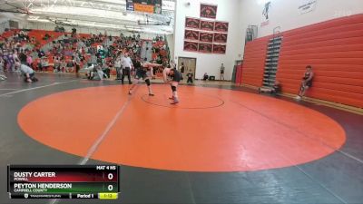 190A Round 2 - Peyton Henderson, Campbell County vs Dusty Carter, Powell