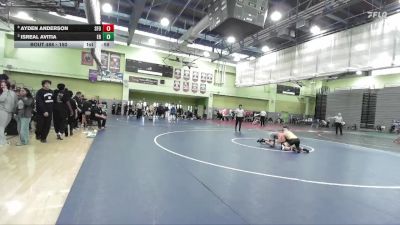 150 lbs Cons. Semi - Ayden Anderson, SAN FERNANDO vs Isreal Avitia, EAGLE ROCK