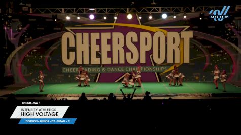 Intensity Athletics - High Voltage [2024 L3 Junior - D2 - Small - E Day 1] 2024 CHEERSPORT National All Star Cheerleading Championship