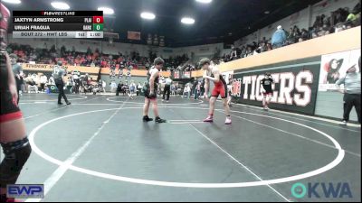 3rd Place - Jaxtyn Armstrong, Plainview Youth Wrestling Club vs Uriah Fragua, Darko Valley Wolf Pack