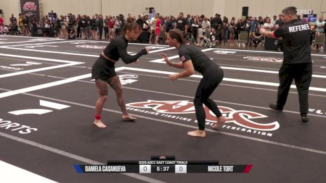 Nicole Tort vs Daniela Casanueva 2025 ADCC East Coast Trials
