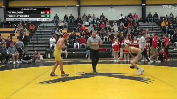 144 lbs Quarterfinal - Kale Leymaster, Xavier, Cedar Rapids vs JT Malcolm, Marion