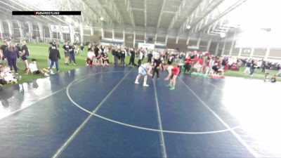 150 lbs Cons. Round 2 - Gunner Miller, Hurricane Wrestling Club vs Milo McKell, Sanderson Wrestling Academy