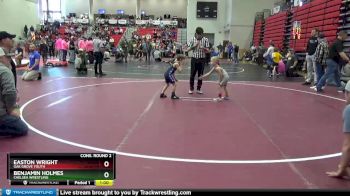 40 lbs Cons. Round 2 - Benjamin Holmes, Chelsea Wrestling vs Easton Wright, Oak Grove Youth