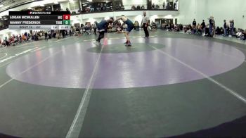 157 lbs Cons. Round 1 - Manny Frederick, Trine vs Logan McMullen, Henry Ford College
