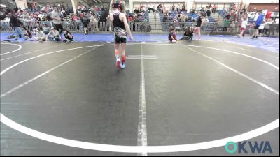 60 lbs Rr Rnd 2 - Axl Ellsbury, Elk County Wrestling vs Bella Bessette, Amped Wrestling Club