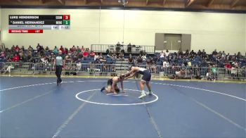 Cons. Round 2 - Luke Henderson, COLORADO STATE Men vs Daniel Hernandez, NCWA Menlo College Men