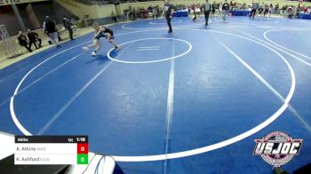 85 lbs Round Of 32 - Adler Atkins, Amped Wrestling Club vs Keagan Ashford, R.A.W.