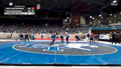 285 lbs Cons. Round 2 - Joe Scarborough, Oldham County vs Jean Louis Mokweke, Henry Clay