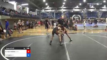 78 lbs Consi Of 8 #2 - Kamdon Von Holten, Jackson County Wrestling vs Aidan Ayers, Ioc