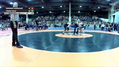 132 lbs Semifinal - Frank Soliz, SLAM! NEVADA vs Brennen Rodriguez, Spring Valley