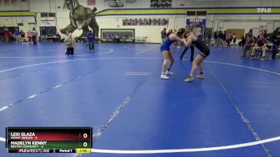 125 lbs Placement Matches (8 Team) - Madelyn Kenny, Benton Community vs Lexi Glaza, Mount Vernon