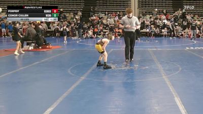 53 lbs Rr Rnd 1 - Jaxon Churchill, RedNose Wrestling School - ESC vs Connor McCollum, Wrecking Crew Wrestling Academy - ESC