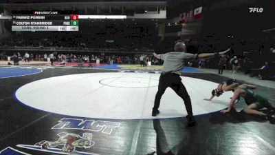 126 lbs Cons. Round 3 - Parwiz Pordibi, Hiram Johnson vs Colton Stanbridge, Ponderosa