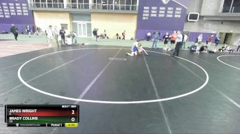 138 lbs Cons. Round 7 - Brady Collins, CO vs James Wright, IL