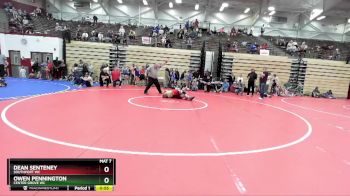 91-97 lbs Round 2 - Owen Pennington, Center Grove WC vs Dean Senteney, Southport WC